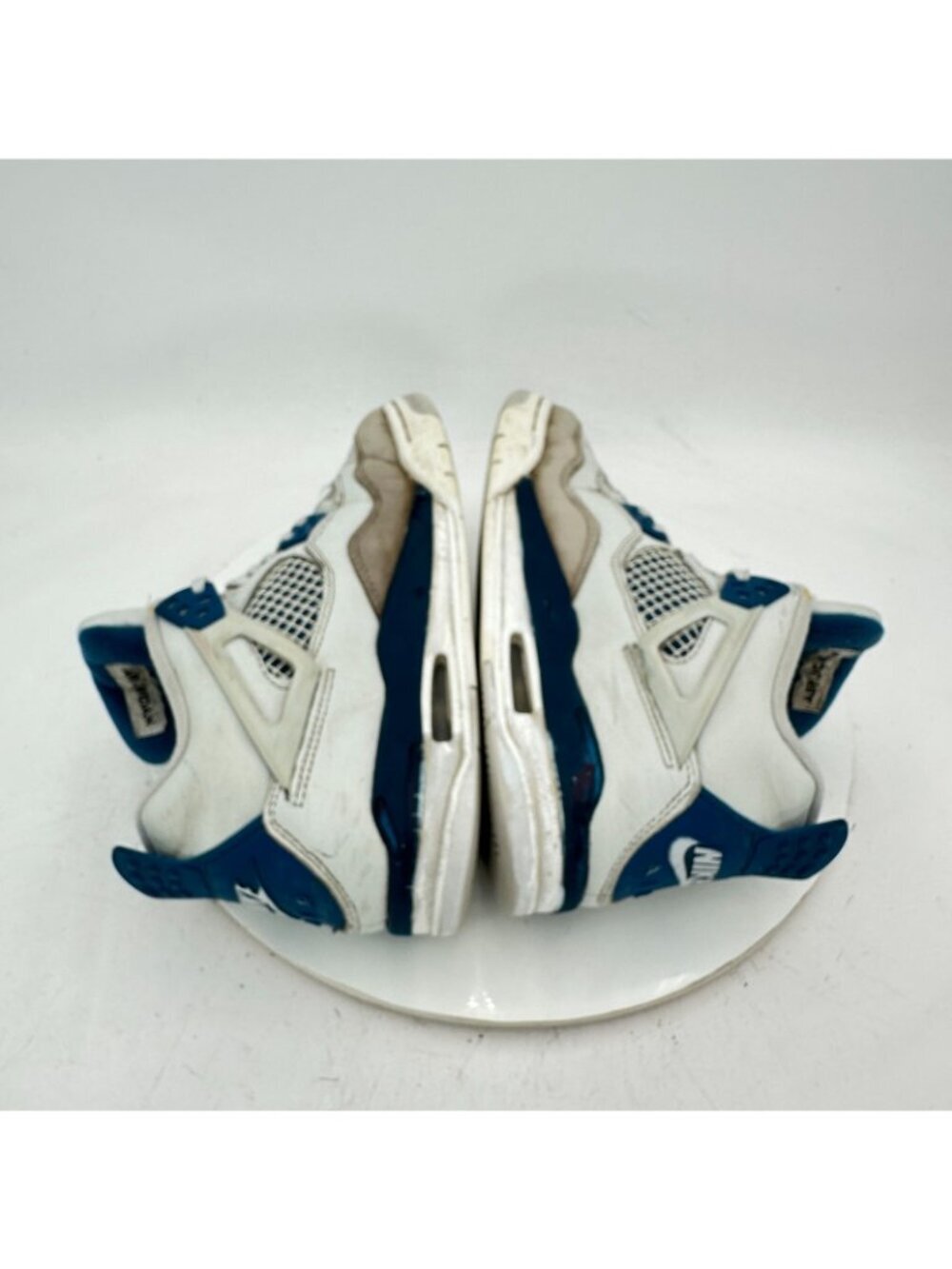 Nike Air Jordan 4 Retro Youth Size 5.5Y women 7 HF4281-141 Industrial Blue Shoes - Picture 6 of 11